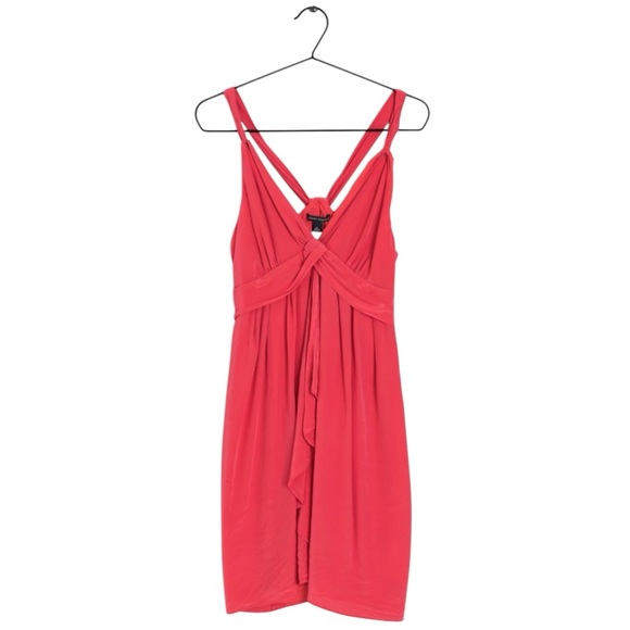 EUC Banana Republic 100% Silk Babydoll Cocktail Dress
Size 16T in Coral - Picture 1 of 2